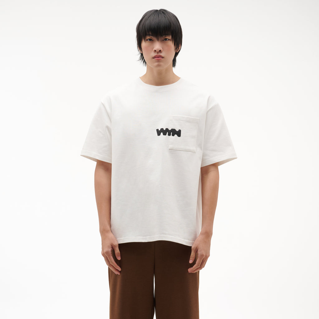 เสื้อยืดแขนสั้นผู้ชาย ทรงโอเวอร์ไซส์ คอกลม